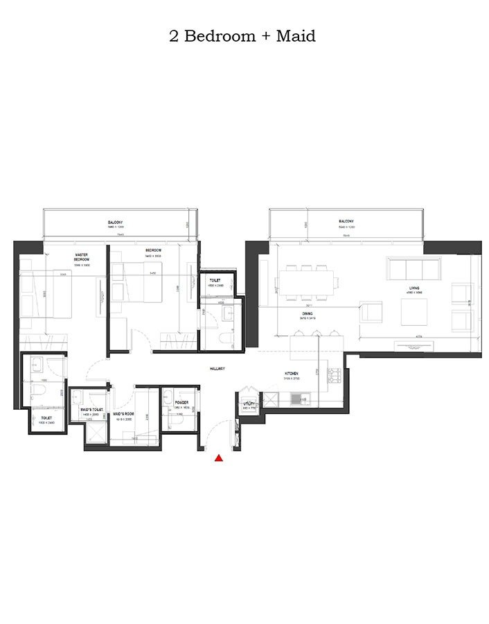 2 Bedroom