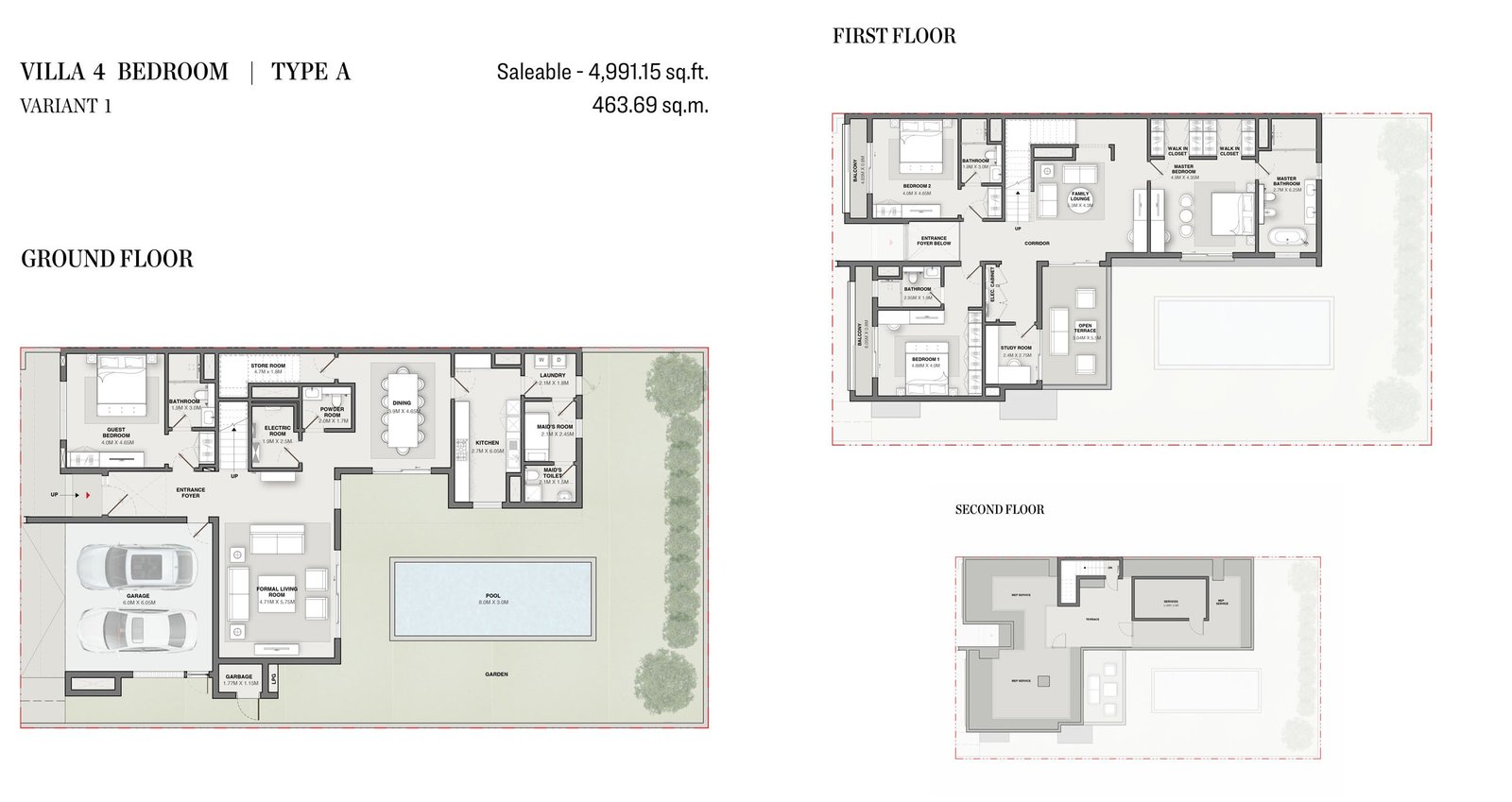 1 Bedroom Plan