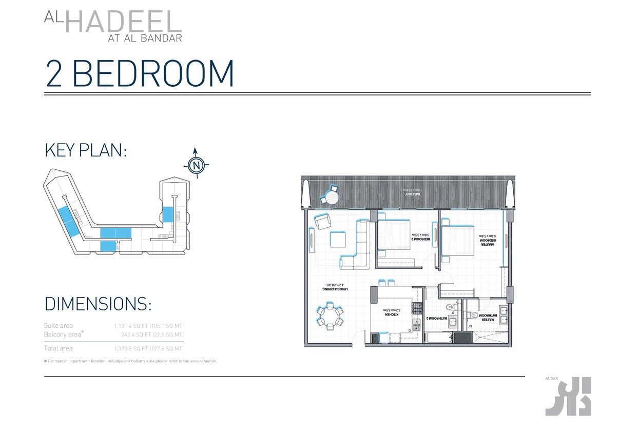 2 Bedroom Plan