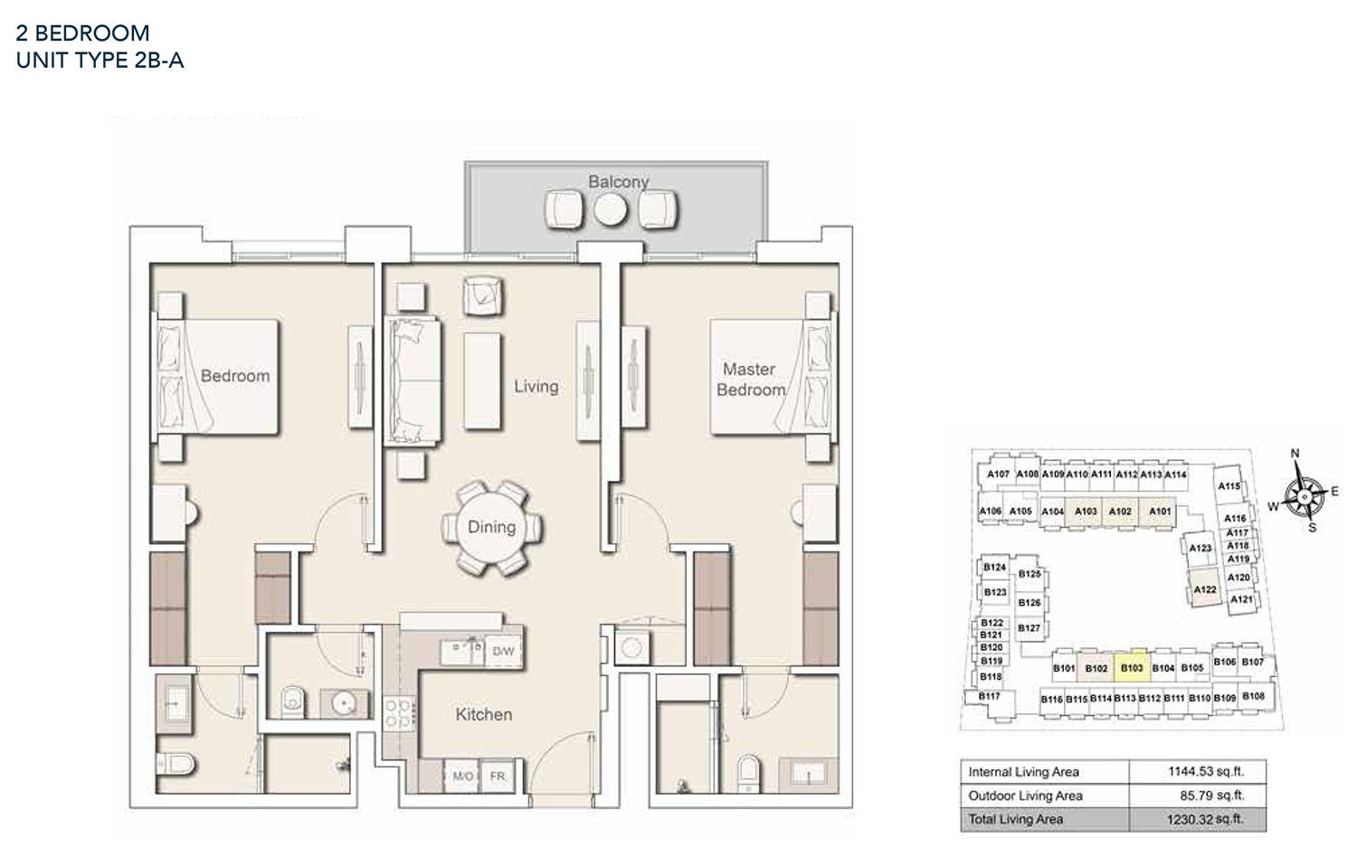 2 Bedroom