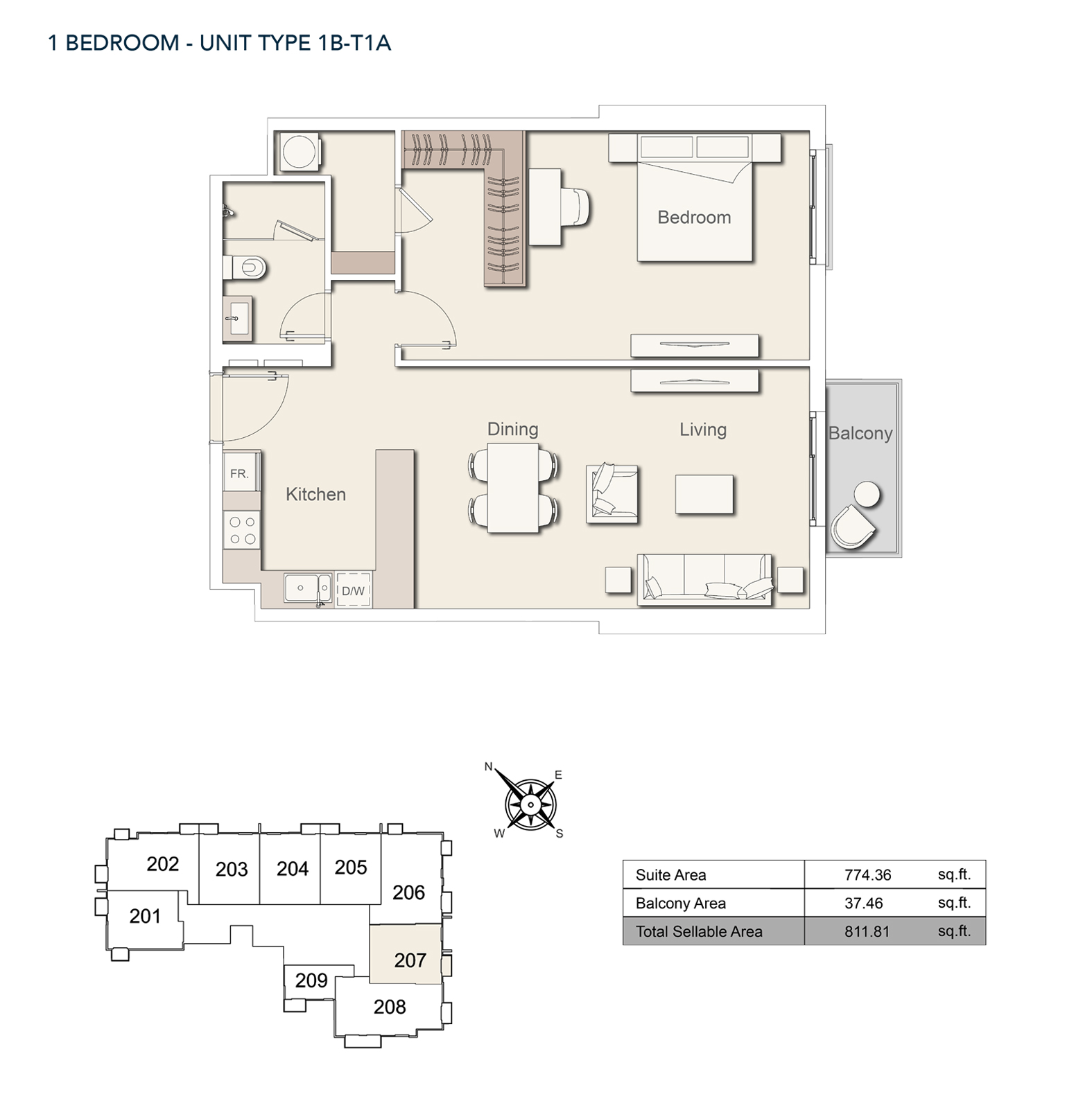 1 Bedroom