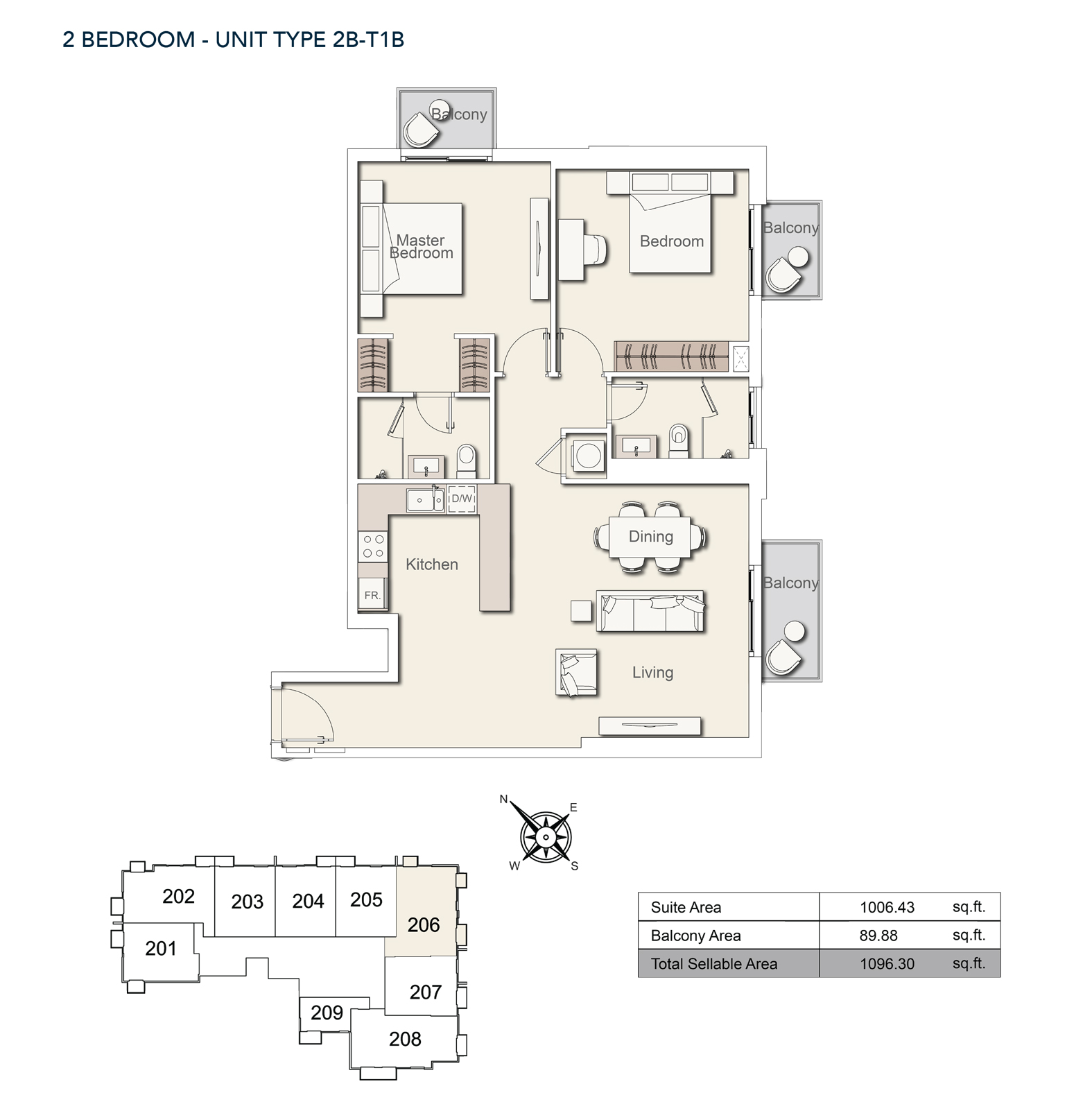 2 Bedroom