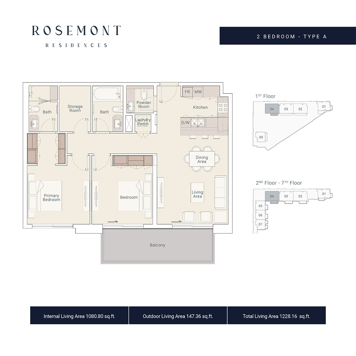 2 Bedroom