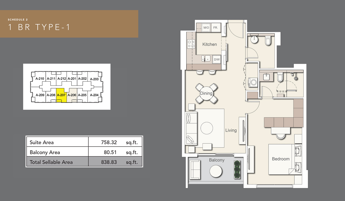 1 Bedroom