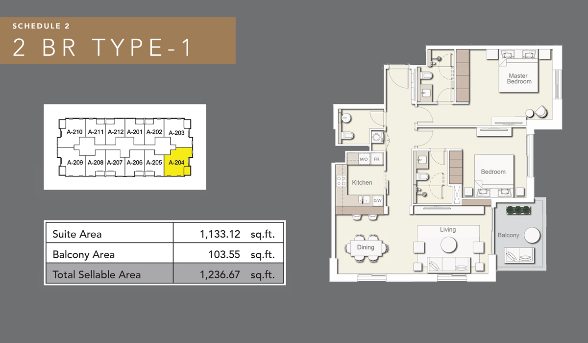2 Bedroom