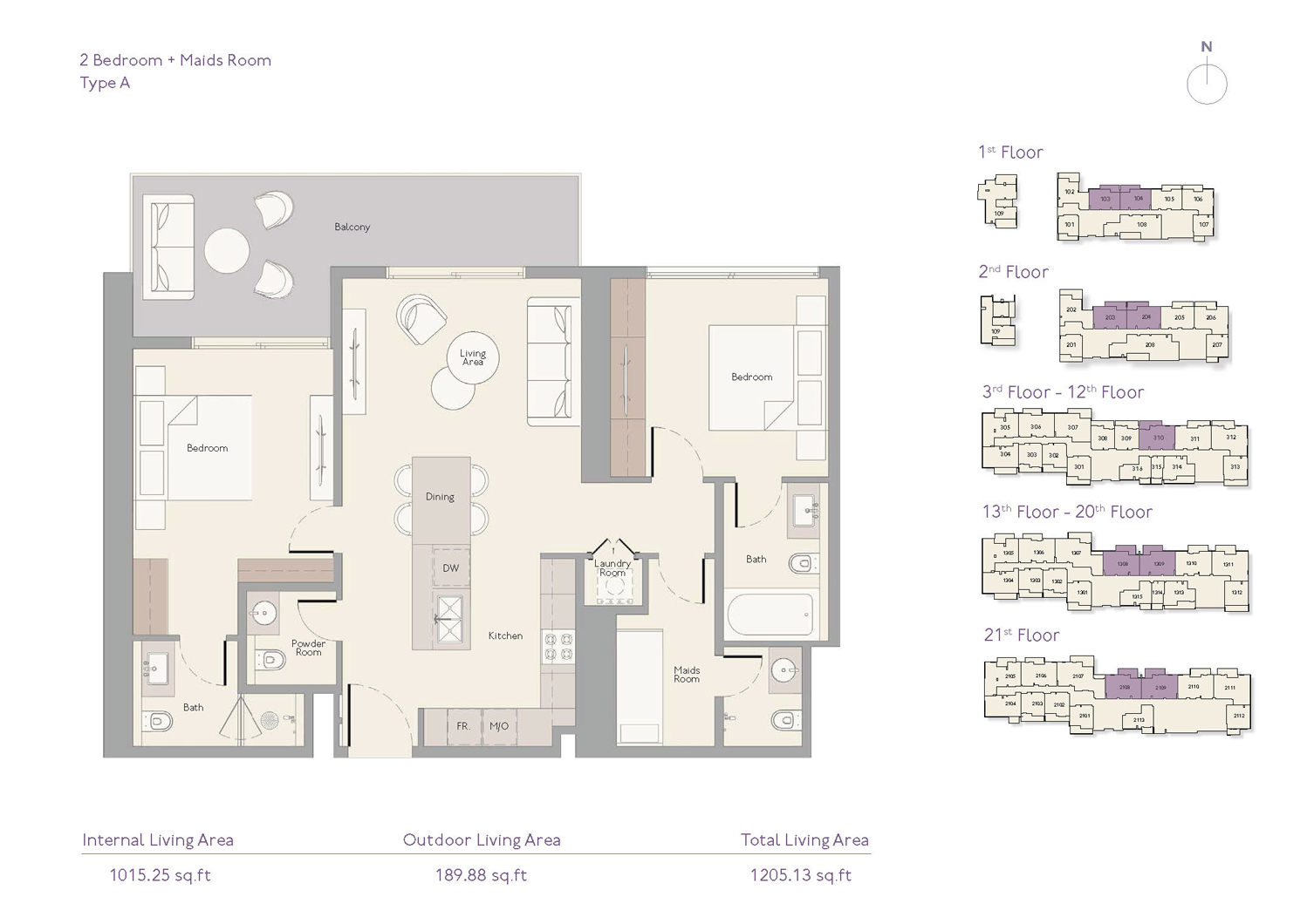 2 Bedroom