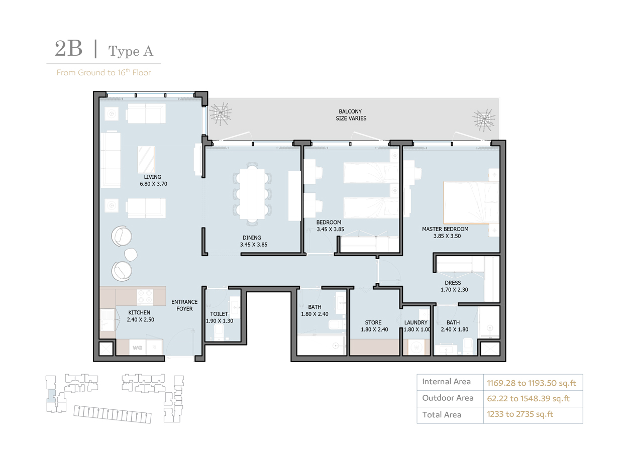 1 Bedroom