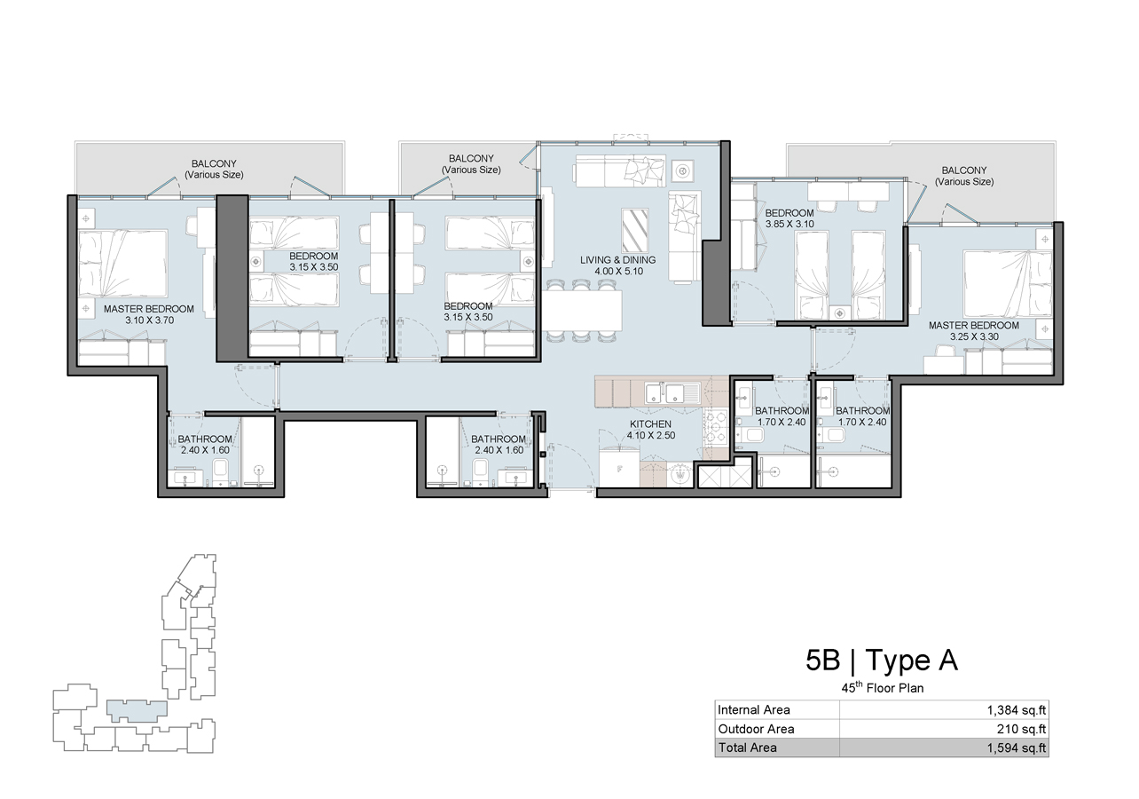 2 Bedroom