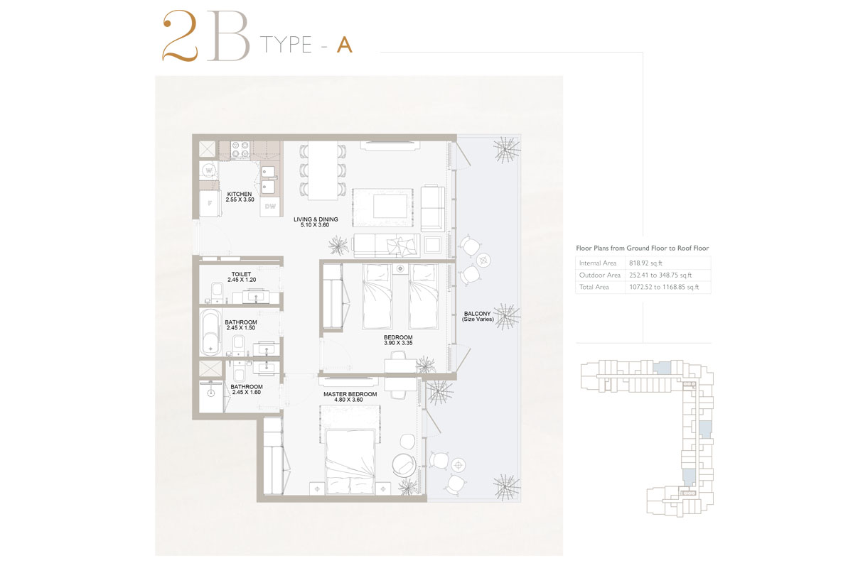 2 Bedroom