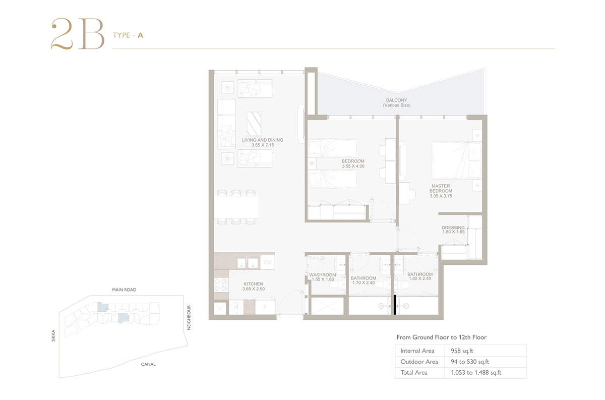 2 Bedroom
