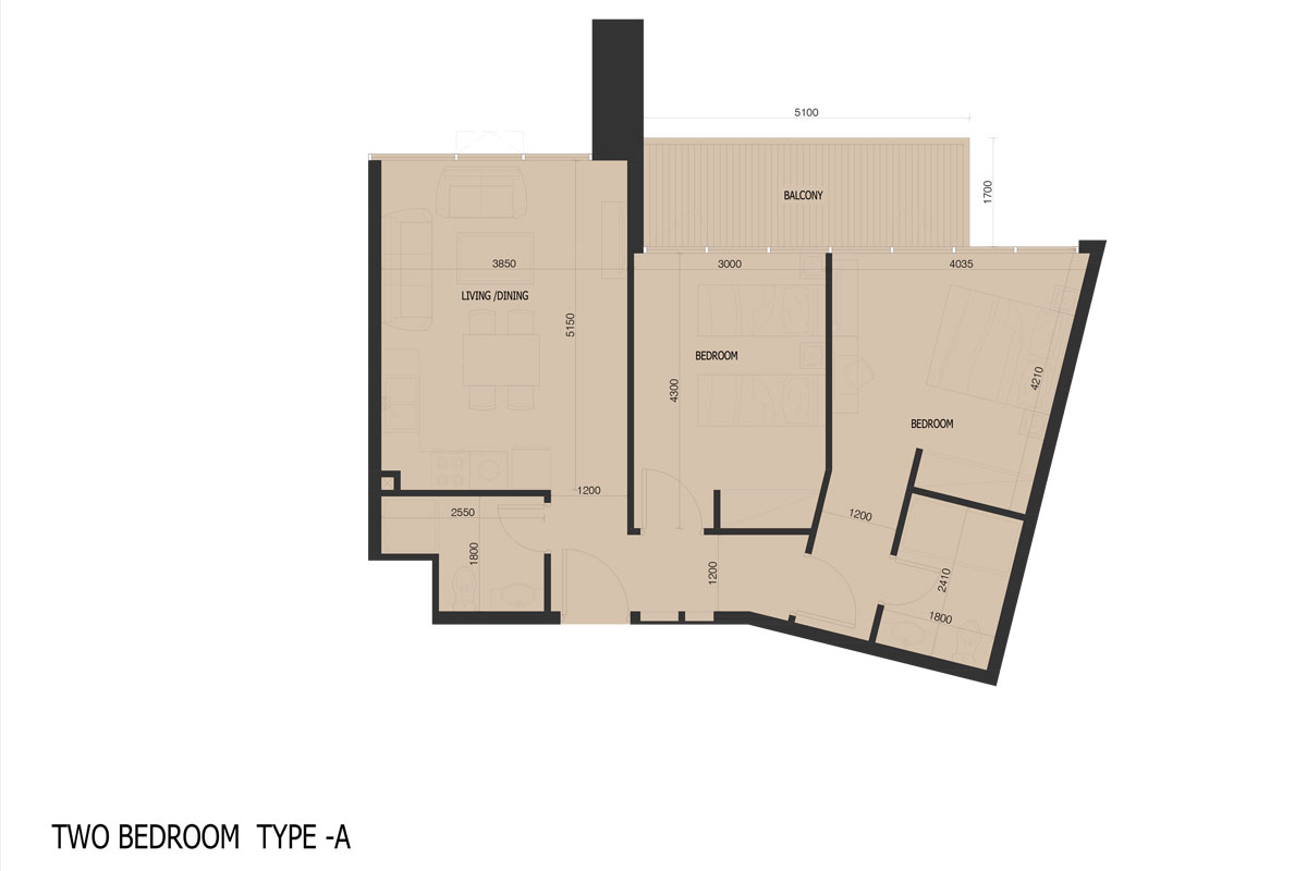 2 Bedroom