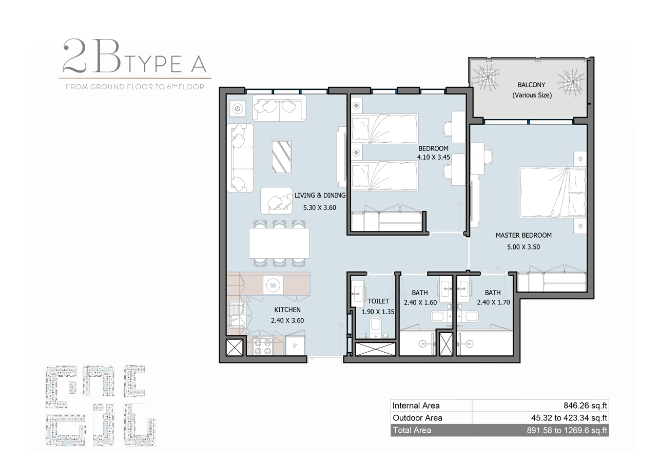 2 Bedroom