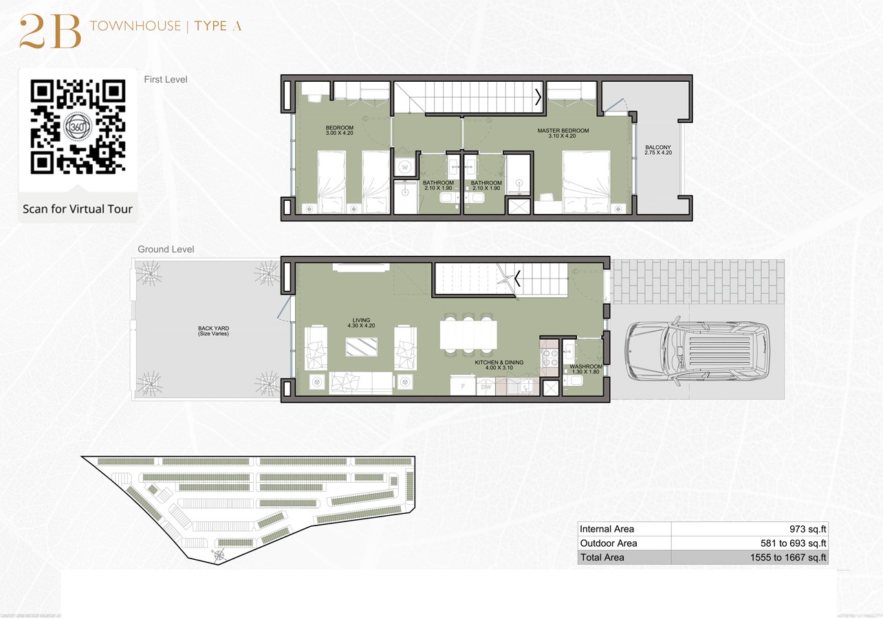 1 Bedroom Plan
