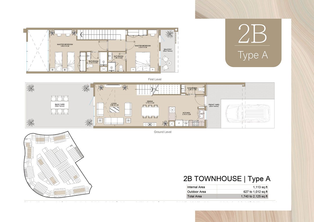 2 Bedroom Plan