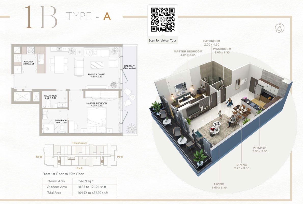 2 Bedroom Plan