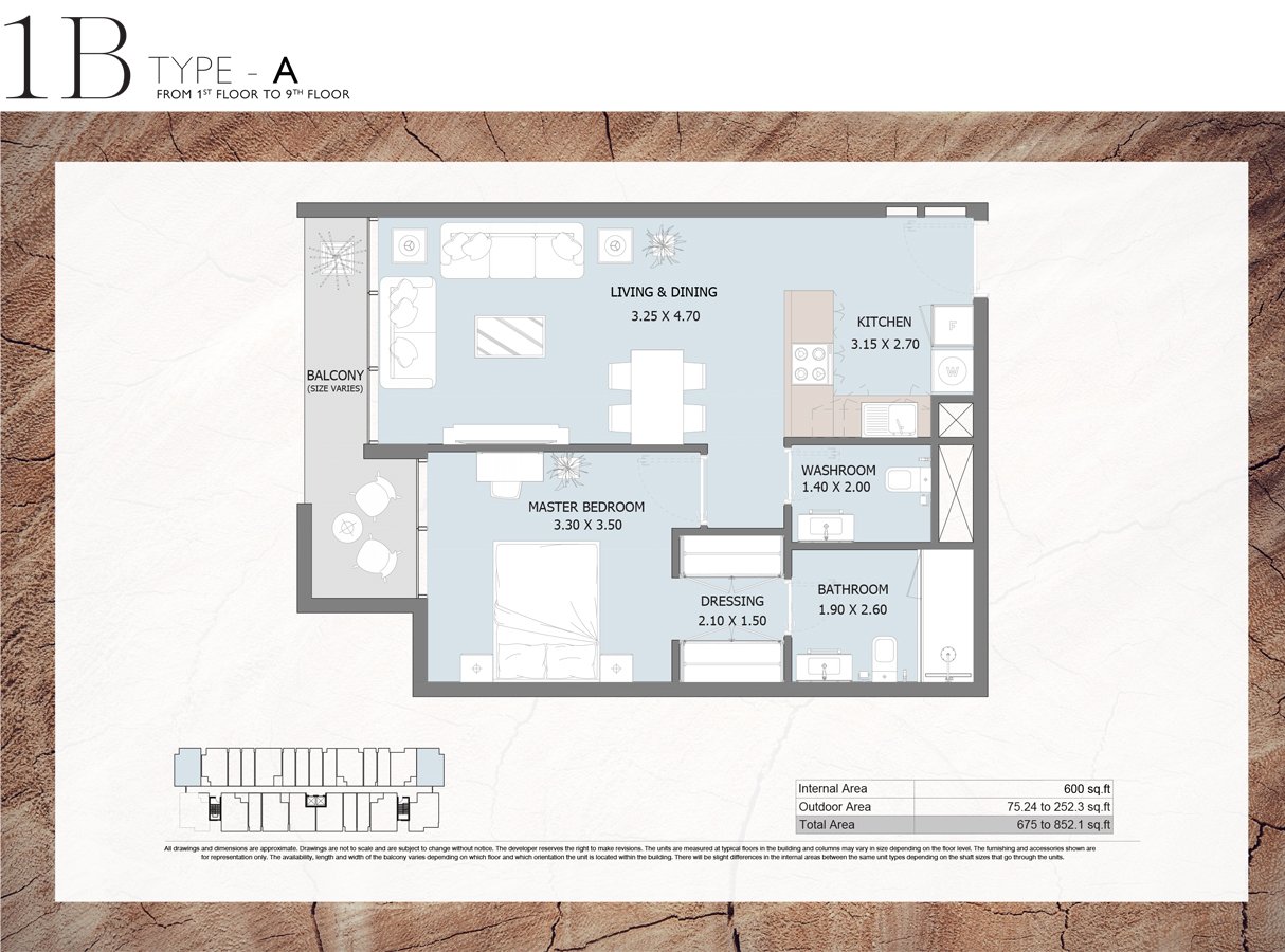 2 Bedroom Plan