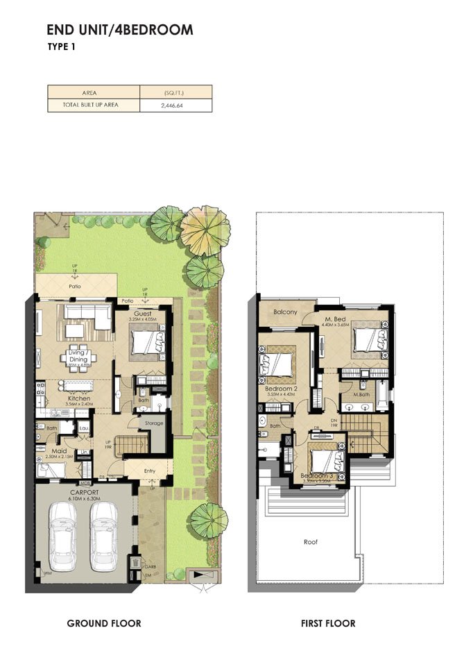 2 Bedroom Plan