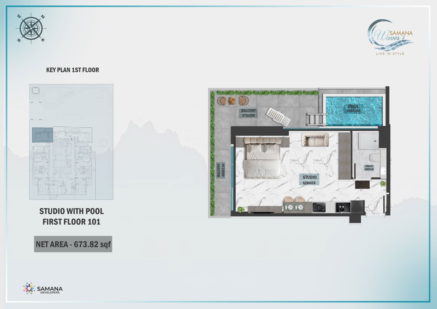 1 Bedroom