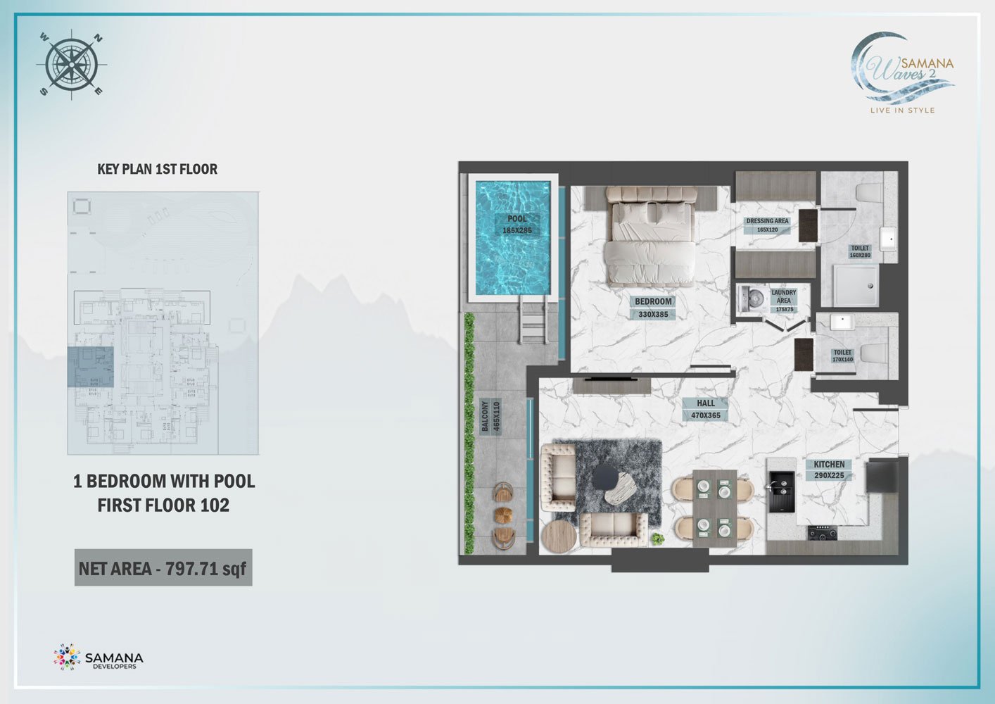 2 Bedroom