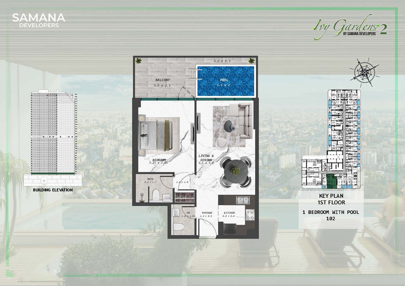 2 Bedroom