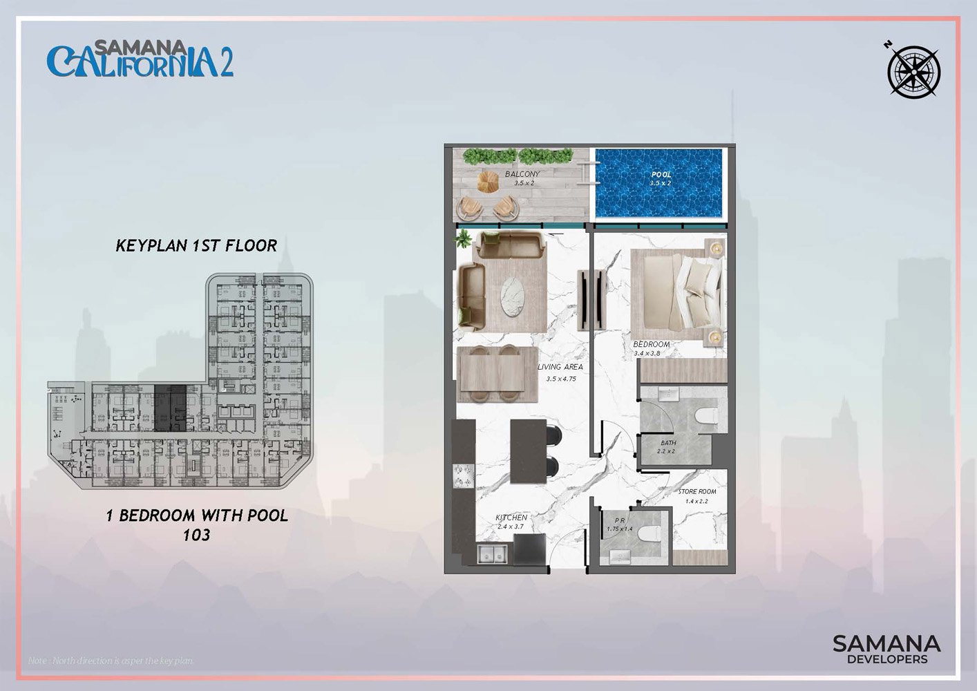 2 Bedroom