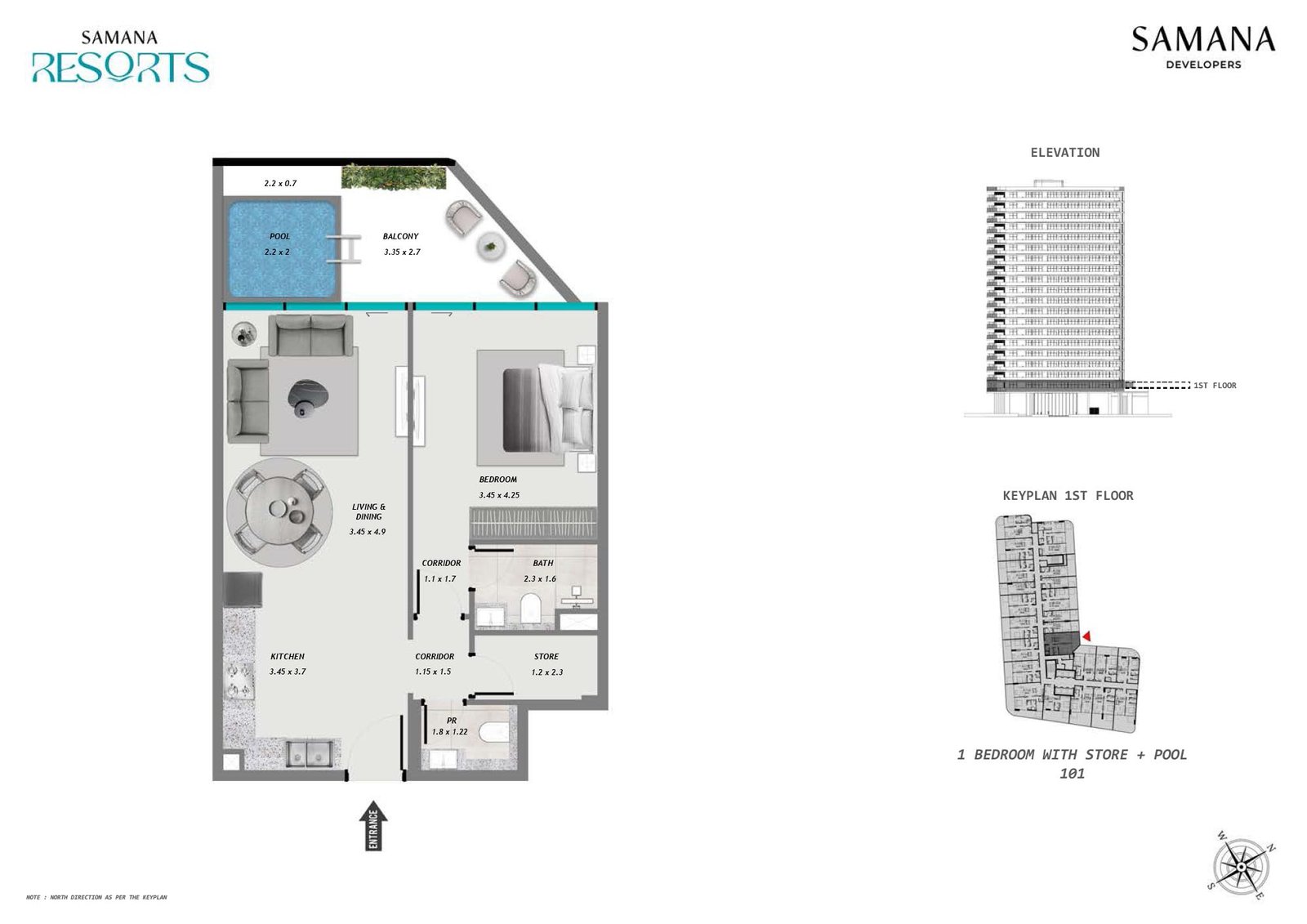 2 Bedroom