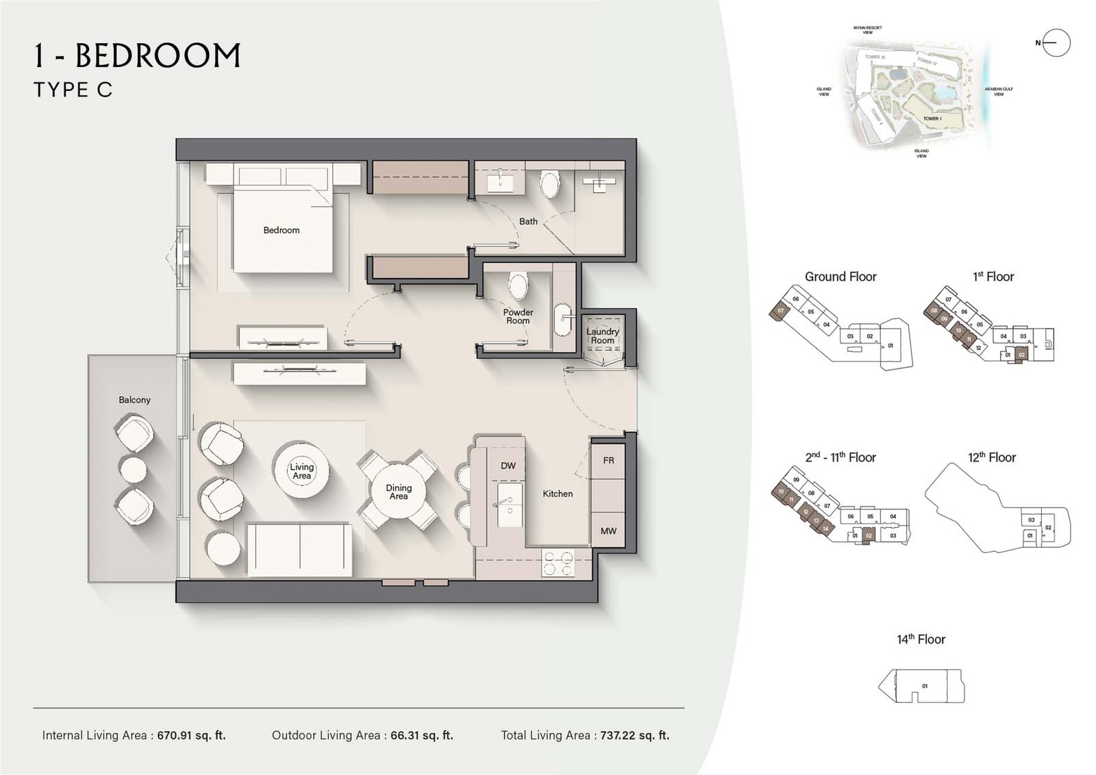 2 Bedroom