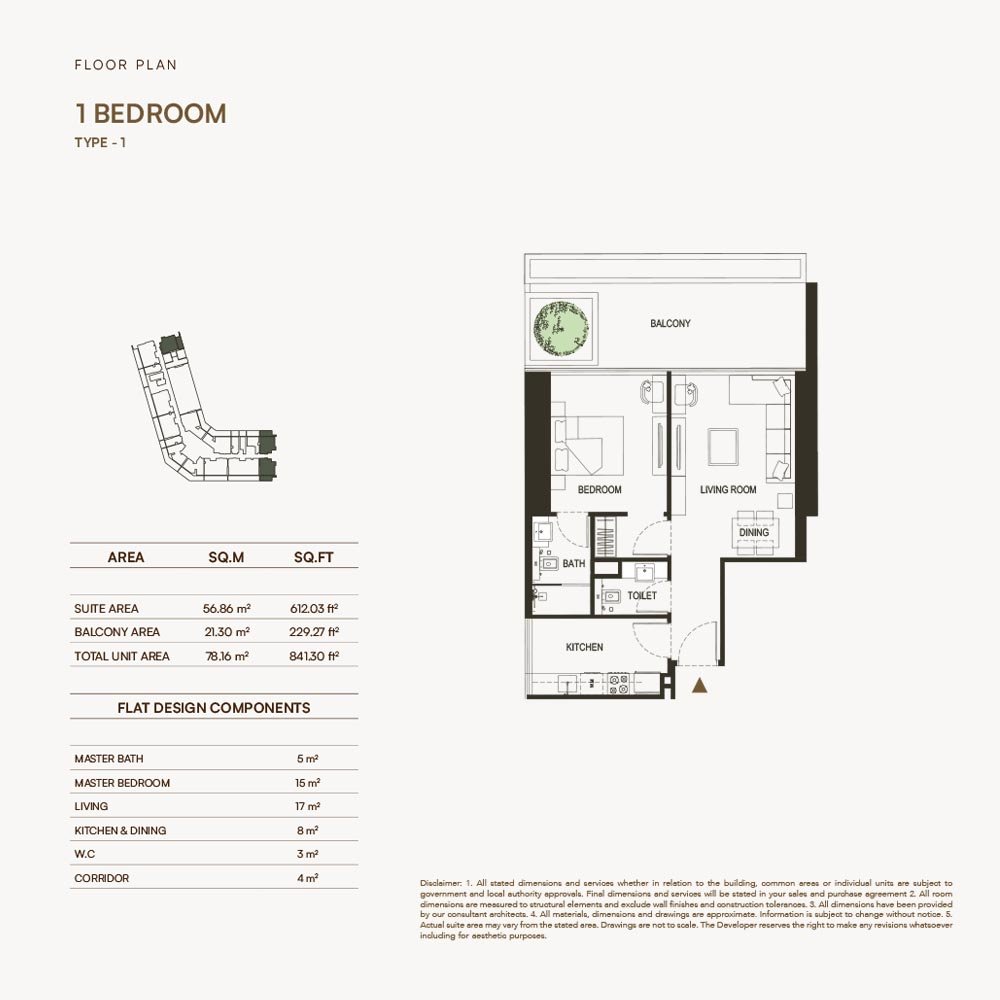2 Bedroom Plan