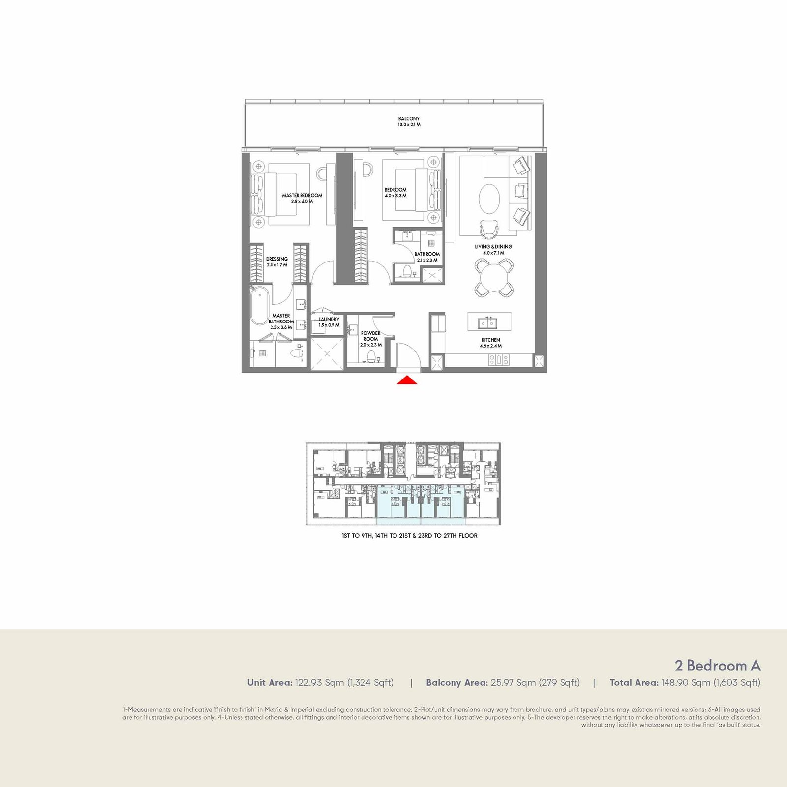 2 Bedroom