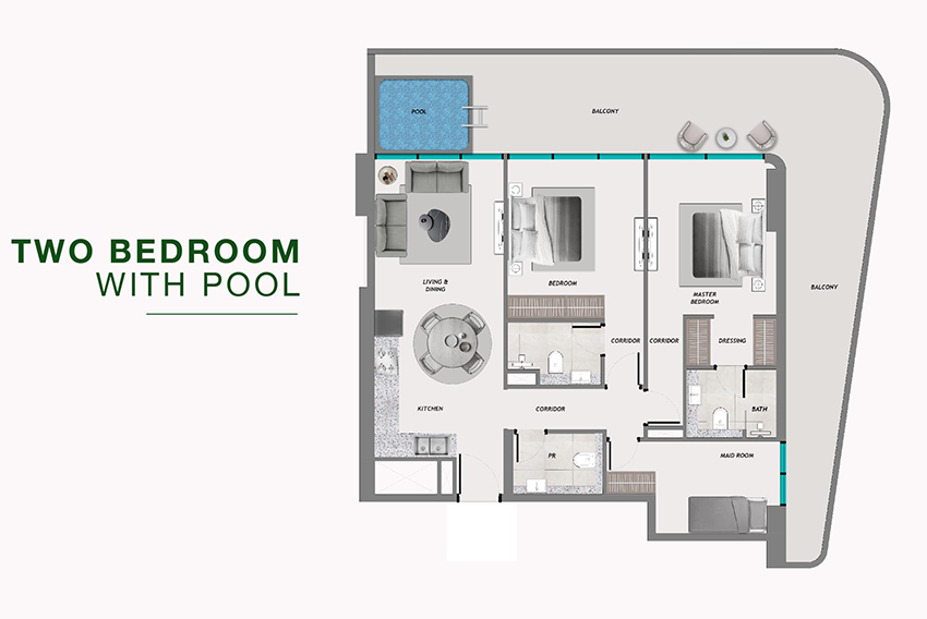 2 Bedroom